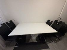Verkaufe Großen Esstisch Inkl. 6 Stühle , 160/76/90 cm