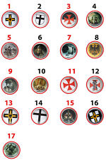 RITTERORDEN"BUTTONS"KREUZRITTER/DEUTSCHER/KNIGHTS/VIKINGS/KRIEGER TEIL 1/PIN