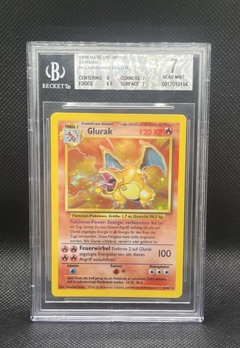 Charizard german base set - base,