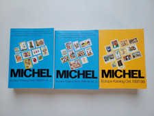 Michel-Katalog Europa West 1998/1999 (A-L) und (M-Z), Europa Ost 1997/1998