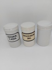 3 alte Porzellan Deckeldose