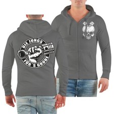 Kapuzensweat Jacke Die Jungs fürs Grobe Kolben Auto motorrad pkw car lkw S - 8XL