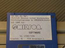 Omikron D.R.A.W. - Ein Zeichenprogramm für Atari ST/TT von 1986