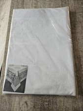 Weiße Tischdecke Vintage OVP Aus Omas Wäscheschrank Neu
