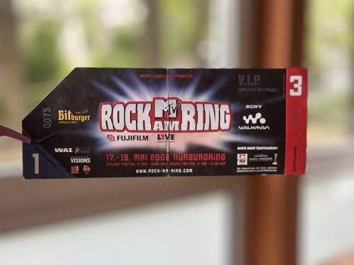 Rock ring vip ticket - rock, am