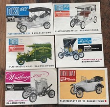 Ddr bauanleitungen konvolut - bauanleitungen,