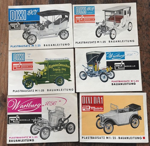 Ddr bauanleitungen konvolut - bauanleitungen,