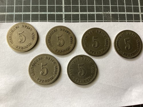 Konvolut 5 pfennig - x,