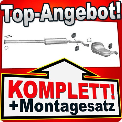 Auspuff für volvo - auspuff, s80