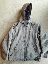 Winterjacke Gr. 146/152 mit Kapuze in khaki