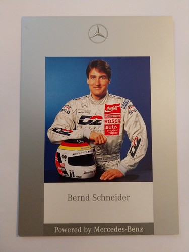 Bernd schneider autogrammkarte - bernd,