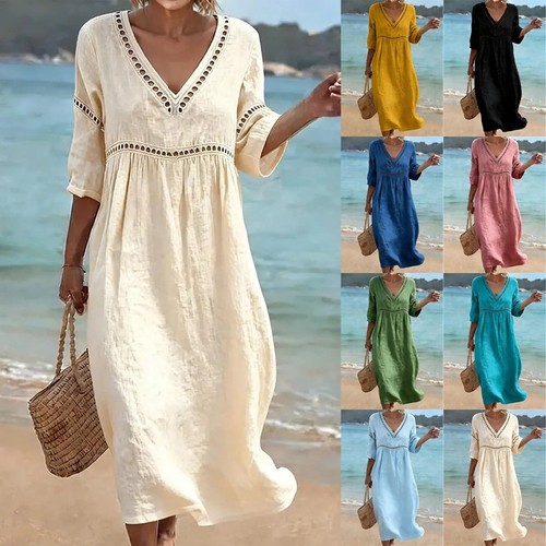 Womens neck linen - ⭐uk,