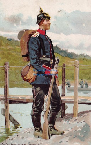 Anton hoffmann künstler ak - anton, künstler-ak