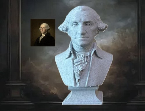 George washington büste - washington,