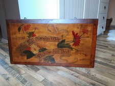 Haussegen Hausspruch wohl Jugendstil