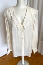 Lindex langarm bluse viskose - bluse,