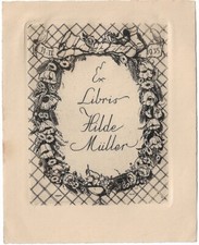 Martin erich philipp exlibris - martin,