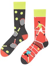 TODO Colors Socken Lustige Socken mit Tennismotiv Bunte Socken