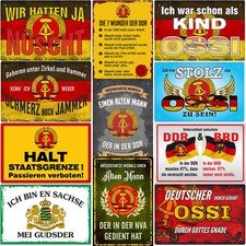 Ddr blechschilder 20x30cm deko - ddr,