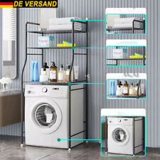 Toilettenregal Waschmaschinenregal Badezimmer Bad Regal WC Standregal 3 Ablage