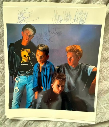 Mega rare depeche mode signed - mega,
