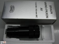 Braun Objektiv Paximat Vario-Paxon 3,5/60-110 Projektionsobjektiv für Dia