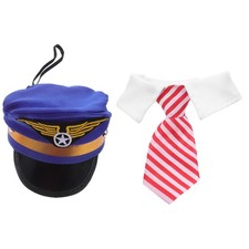  Gestickter Pilothut Hund