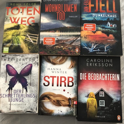 Thriller krimipaket mit 6 - mit,