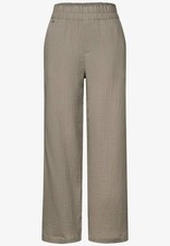 Street One Musseline Wide Legging Beige - Größe 36 Damenbekleidung