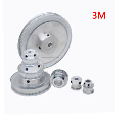 3M 12-140 Zähne Riemenscheibe Zahnrad 12-140T Pulley für 10mm Breite Zahnriemen