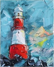 Ölbild Gemälde 30x24x2 cm