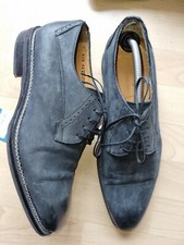 Andrea Manueli Herren Halbschuhe Slipper Gr.43 Rahmgenäht Grau.