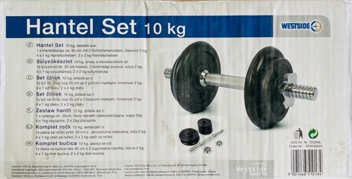 Westside kurzhantelset fitness - westside,