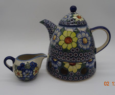 Bunzlauer Keramik Teekanne
