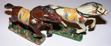 DDR Spielzeug Cowboy Indianer Pferde Masse Figuren 70 mm Konvolut
