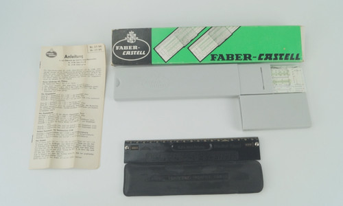 Rechenschieber faber castell - rechenschieber,