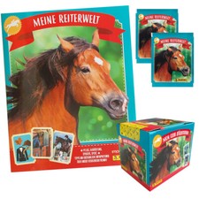 Panini Meine Reiterwelt Pferde Sticker (2024) Display Album Tüten