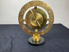 BAYARD 8 DAY ART DECO BRASS