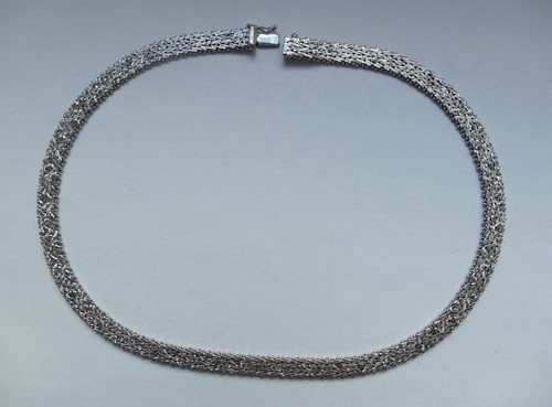 Halskette flache kette collier - flache,