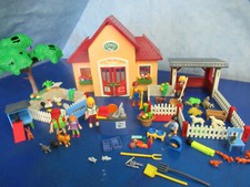 5529 Tierpraxis Tierarzt Praxis viele zus Figuren Tiere Gebäude Playmobil 6212