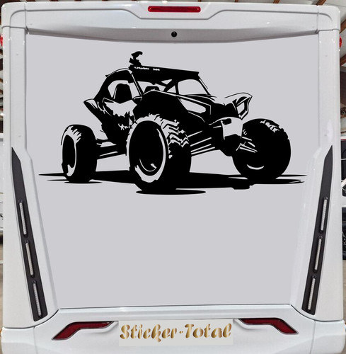 Strand buggy als aufkleber - 06,