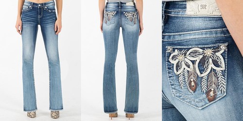 Miss jeans mid rise - jeans, boot