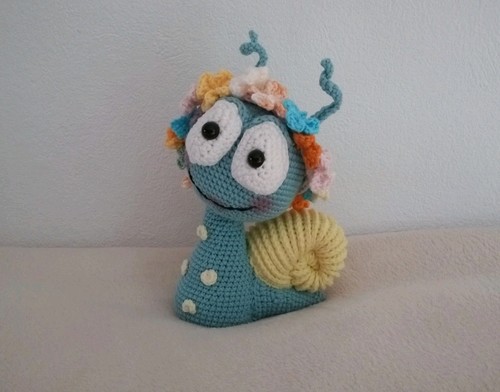 Amigurumi schnecke handarbeit - ,