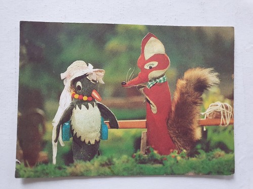 Ansichtskarte herr fuchs und - fuchs,