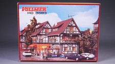 H0 Vollmer 3683 Bausatz Fachwerkhaus-Konditorei Romatik Modell in OVP #RI_176