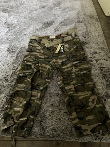 Schott nyc herrenhose - 3/4, army