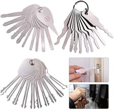 30-teiliges Lockpicking Set, Edelstahl, Dietrich Reparaturwerkzeug