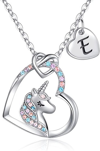 Einhorn kette mädchen 14k - einhorn,