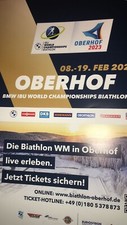 2023 Oberhof world championship  biathlon flyer