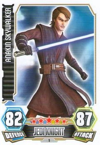Star wars force attax serie - star,